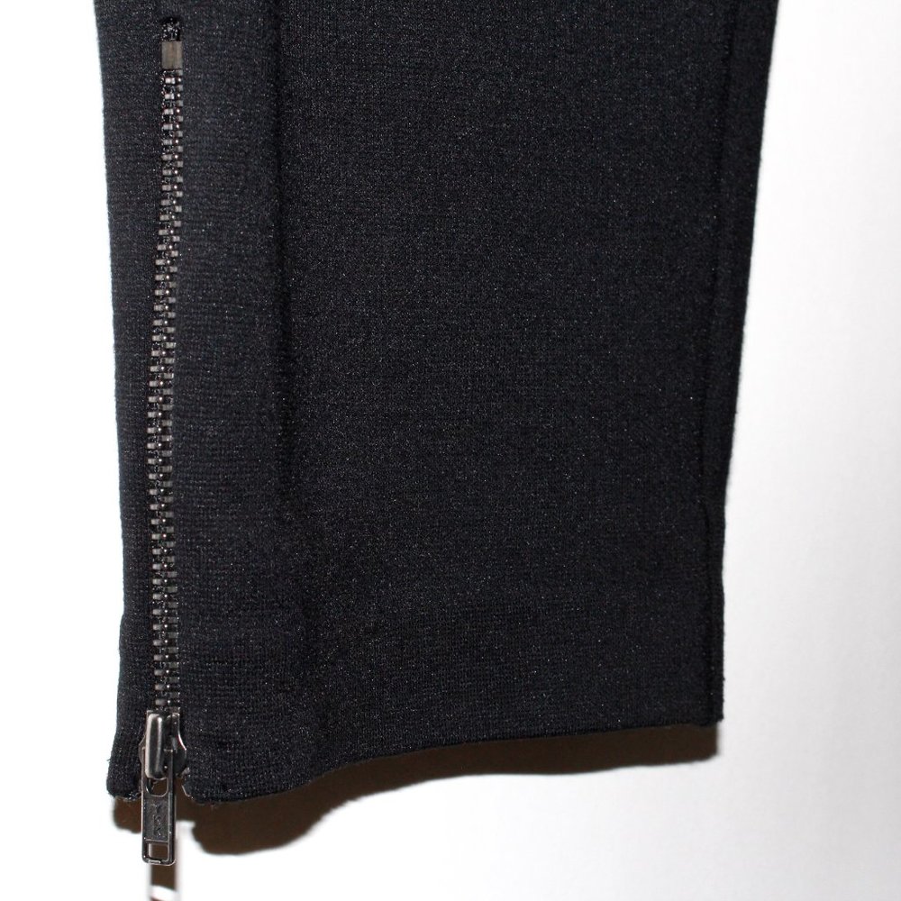 Talbots Technical Stretch Jersey Side Zip Black L… - image 6